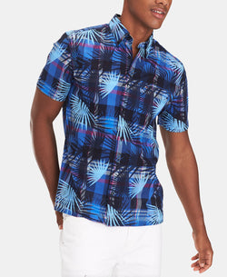 Tommy Hilfiger Custom Fit Kaleo Madras Print Shirt Multi thumbnail 1