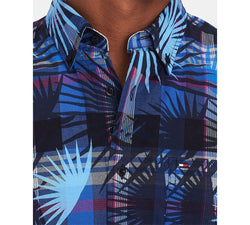 Tommy Hilfiger Custom Fit Kaleo Madras Print Shirt Multi thumbnail 3