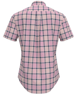 Tommy Hilfiger Custom-fit Fenton Textured Plaid Shirt Bright Jewel thumbnail 2