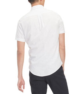 Tommy Hilfiger Custom-fit Peter Solid Shirt Bright White thumbnail 3