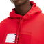 Tommy Hilfiger Embroidered Logo Hooded Sweatshirt Haute Red