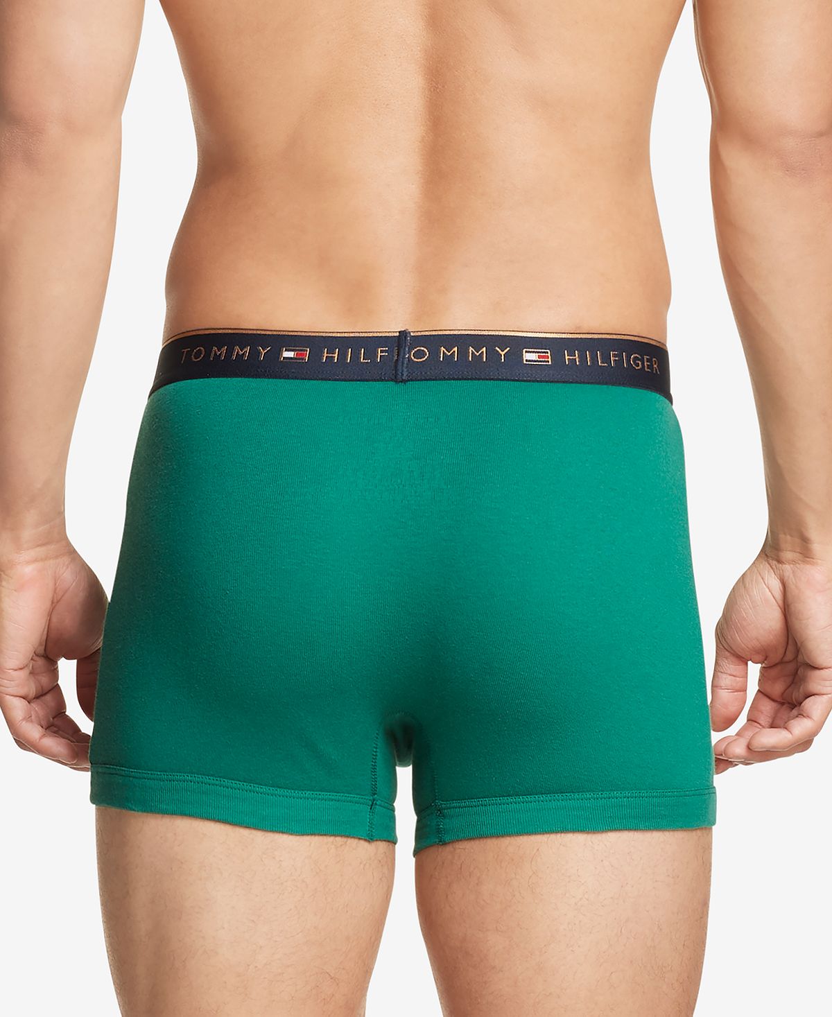 Tommy Hilfiger Five-pack Cotton Classics Trunk Briefs Hunter