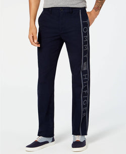 Tommy Hilfiger Flynn Logo Chinos  Navy thumbnail 2