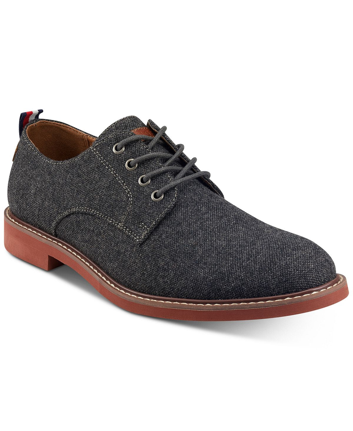 Tommy Hilfiger Garson Lace-up Casual Oxfords Charcoal
