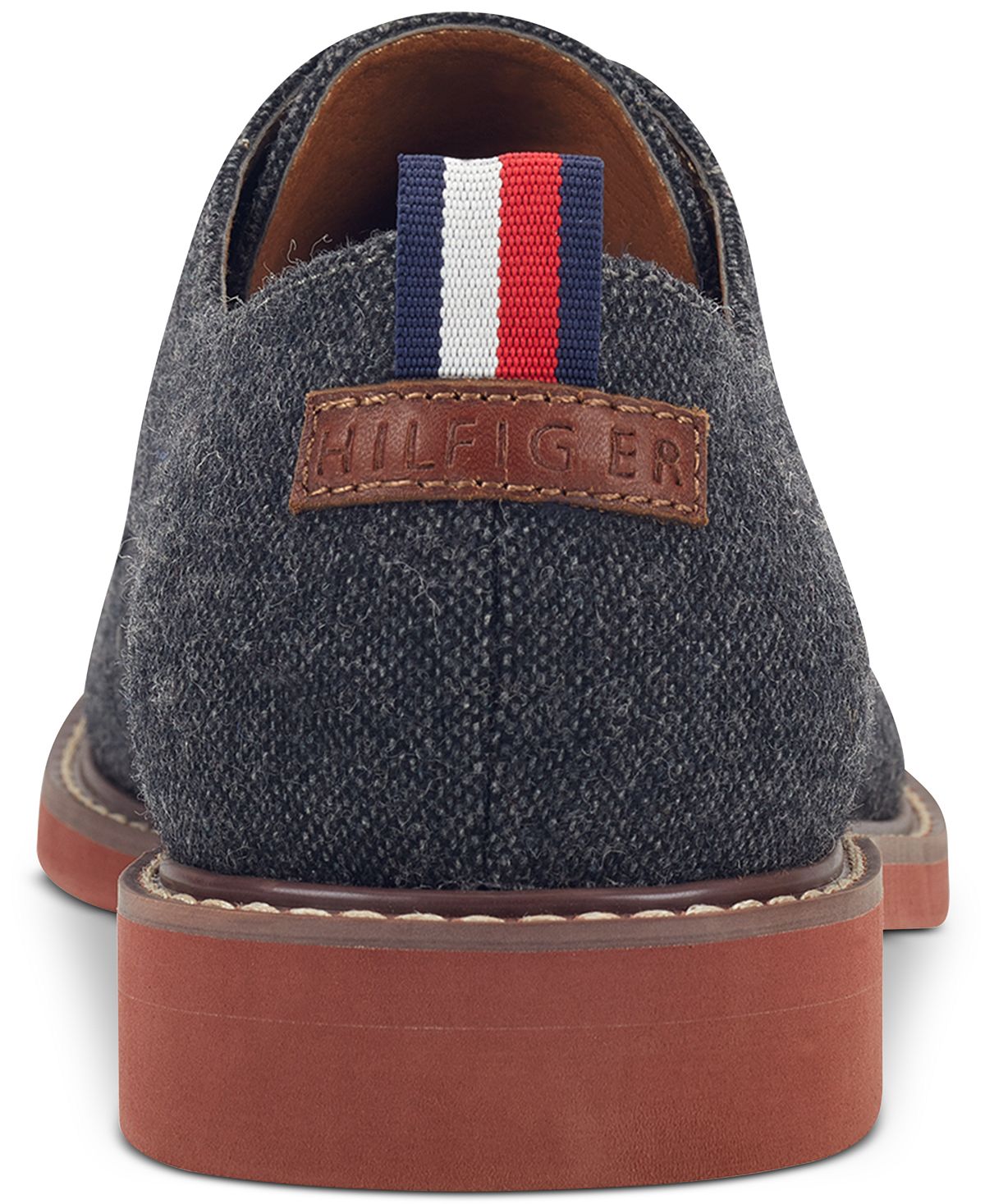 Tommy Hilfiger Garson Lace-up Casual Oxfords Charcoal