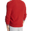 Tommy Hilfiger Geneva Regular-fit Tipped Ribbed-knit Sweater Haute Red