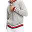 Tommy Hilfiger Global Stripe-trimmed Track Jacket Cloud Heather