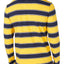 Tommy Hilfiger Golden Rod/Navy Striped Custom Fit Long Sleeve Polo Shirt