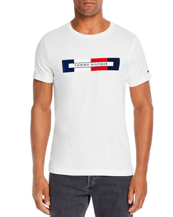Tommy Hilfiger Graphic Logo Tee Bright White thumbnail 1
