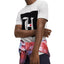 Tommy Hilfiger Graphic Logo Tee Cloud Heather