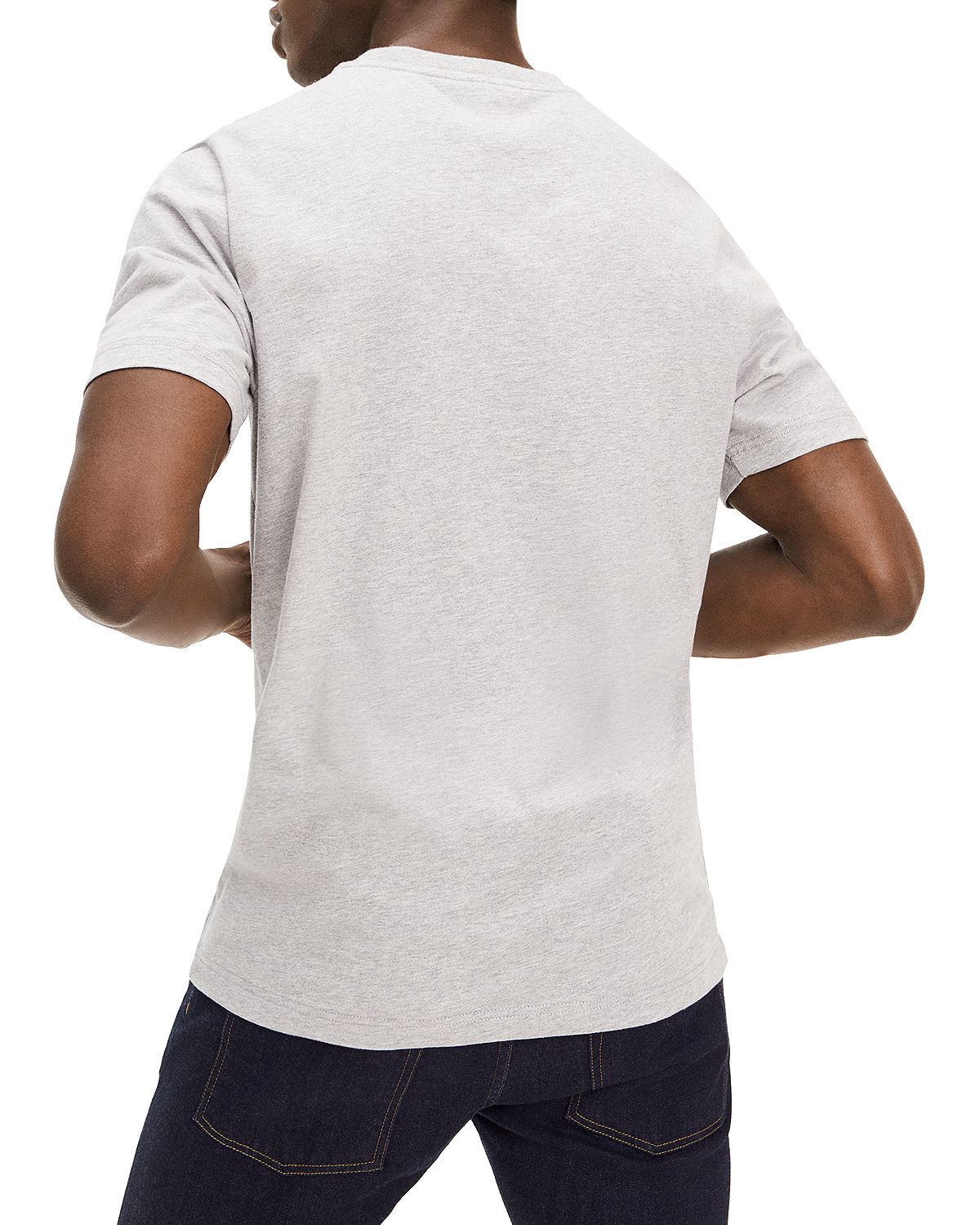 Tommy Hilfiger Graphic Logo Tee Cloud Heather