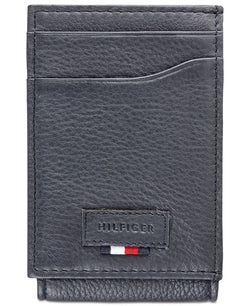 Tommy Hilfiger Gus Leather Pocket Wallet Navy thumbnail 1