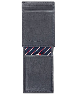 Tommy Hilfiger Gus Leather Pocket Wallet Navy thumbnail 3