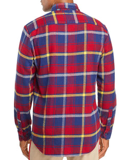 Tommy Hilfiger Heavy Flannel Button-down Shirt Rhubard thumbnail 2