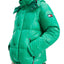 Tommy Hilfiger Hooded Quilted Jacket Jolly Green