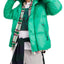 Tommy Hilfiger Hooded Quilted Jacket Jolly Green