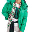 Tommy Hilfiger Hooded Quilted Jacket Jolly Green