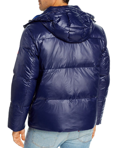 Tommy Hilfiger Hooded Quilted Jacket Navy