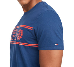 Tommy Hilfiger Ivy Logo Graphic T-shirt Blue Depths thumbnail 3