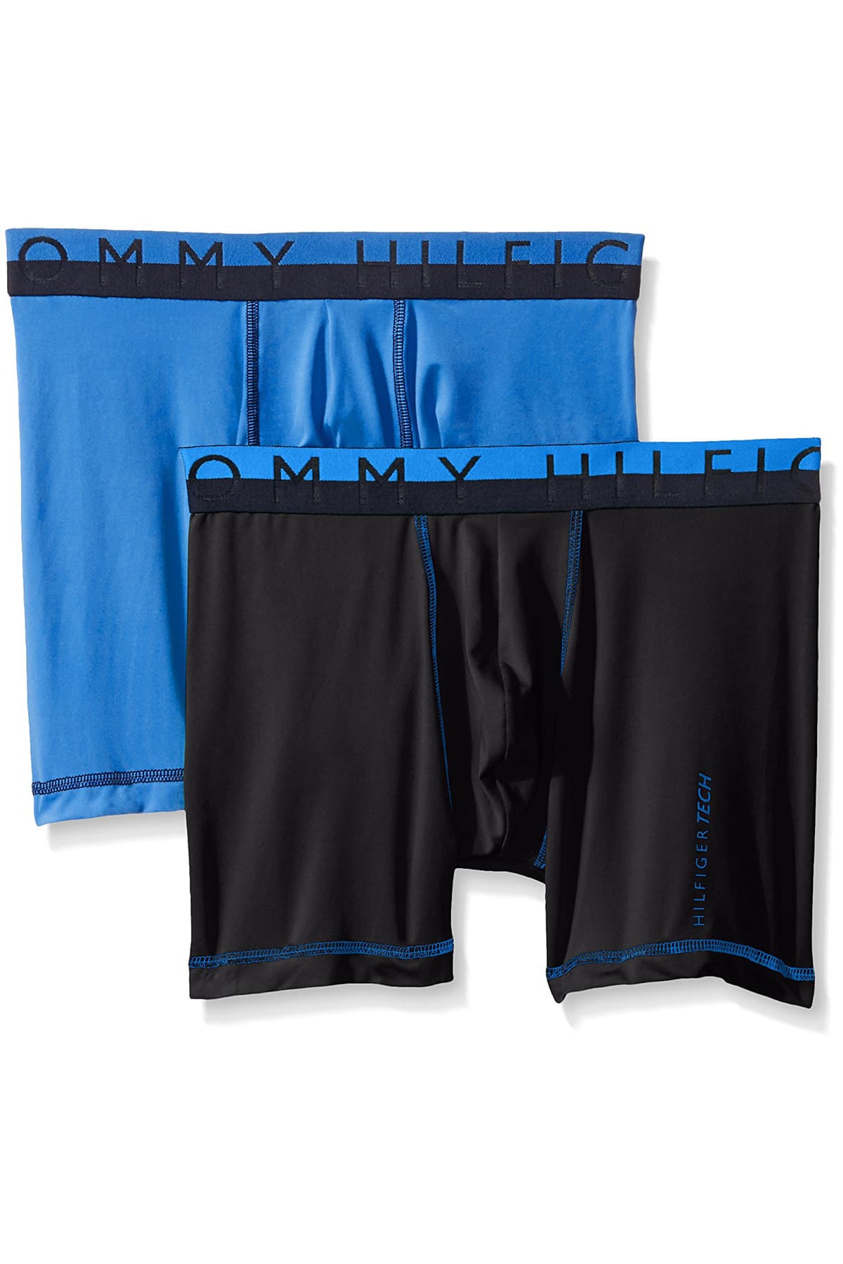 Tommy Hilfiger L.Blue/Black Performance Boxer Brief 2-Pack
