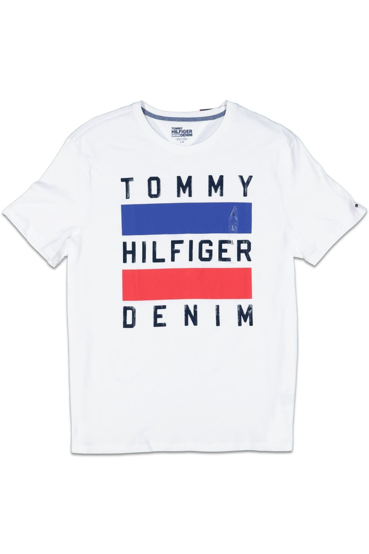 Tommy Hilfiger Logo Dash Tee White