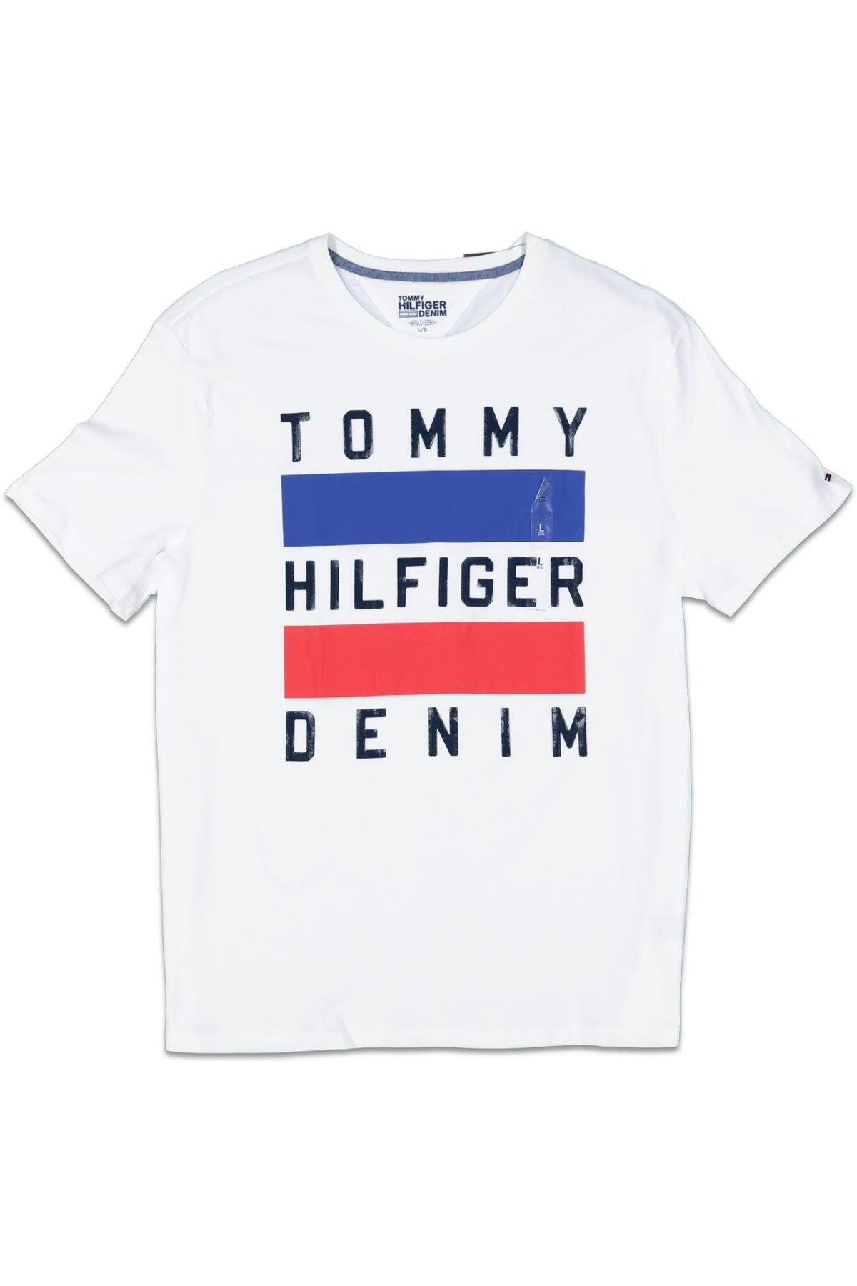 Tommy Hilfiger Logo Dash Tee White