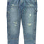 Tommy Hilfiger Medium Blue Wash Distressed Relaxed Tapered Jeans