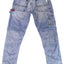 Tommy Hilfiger Medium Blue Wash Distressed Relaxed Tapered Jeans