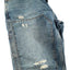 Tommy Hilfiger Medium Blue Wash Distressed Relaxed Tapered Jeans