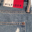 Tommy Hilfiger Medium Blue Wash Distressed Relaxed Tapered Jeans