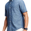 Tommy Hilfiger Medium Indigo Chambray Mini Dot Shirt