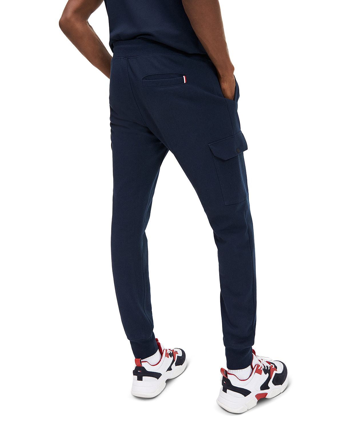 Tommy Hilfiger Mixed Media Jogger Pants Sky Captain