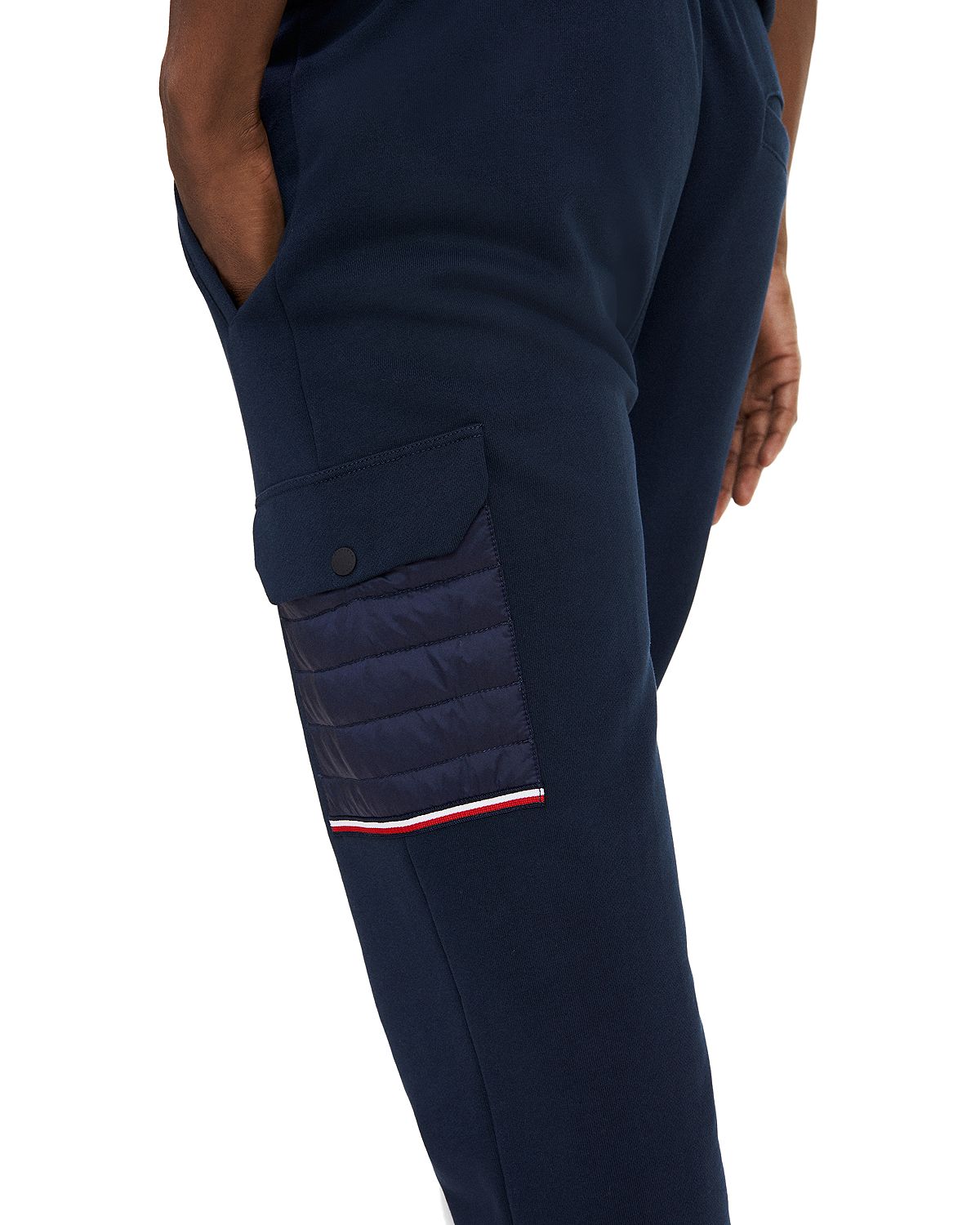 Tommy Hilfiger Mixed Media Jogger Pants Sky Captain