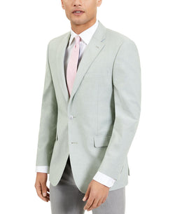 Tommy Hilfiger Modern-fit Chambray Sport Coats Green thumbnail 1