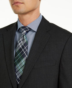 Tommy Hilfiger Modern-fit Charcoal Thflex Suit Jacket Charcoal thumbnail 4
