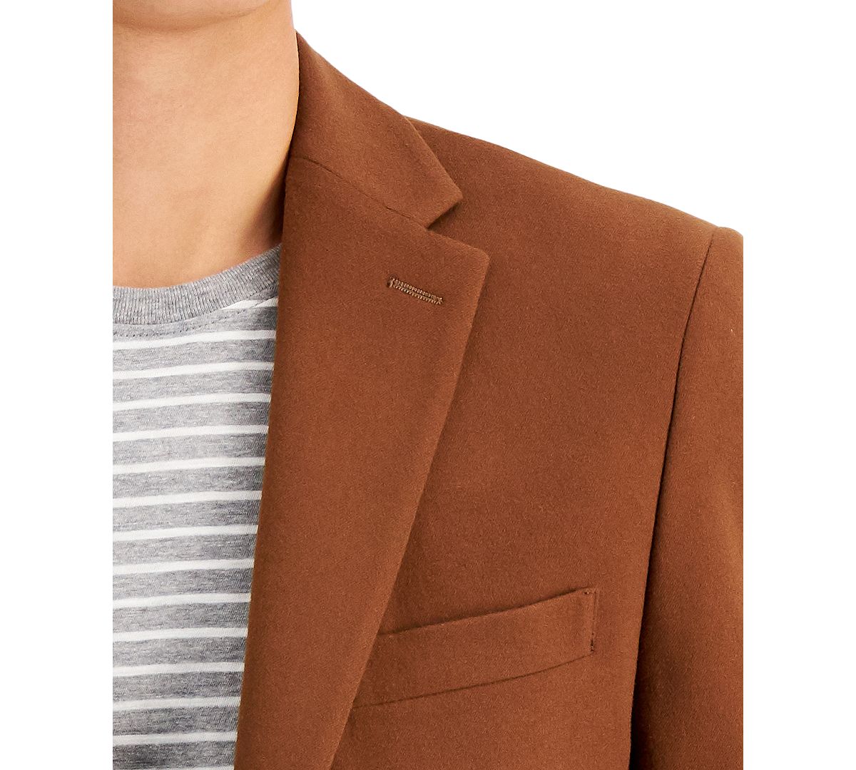 Tommy Hilfiger Modern-fit Solid Blazer Camel
