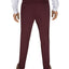 Tommy Hilfiger Modern-fit Th Flex Stretch Comfort Solid Performance Pants Wine Solid