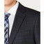 Tommy Hilfiger Modern-fit Thflex Stretch Blue/charcoal Windowpane Plaid Suit Jacket Blue/Charcoal