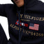 Tommy Hilfiger Multi-flag Graphic Logo Hooded Sweatshirt Desert Sky