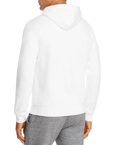Tommy Hilfiger Multi-flag Graphic Logo Hooded Sweatshirt White