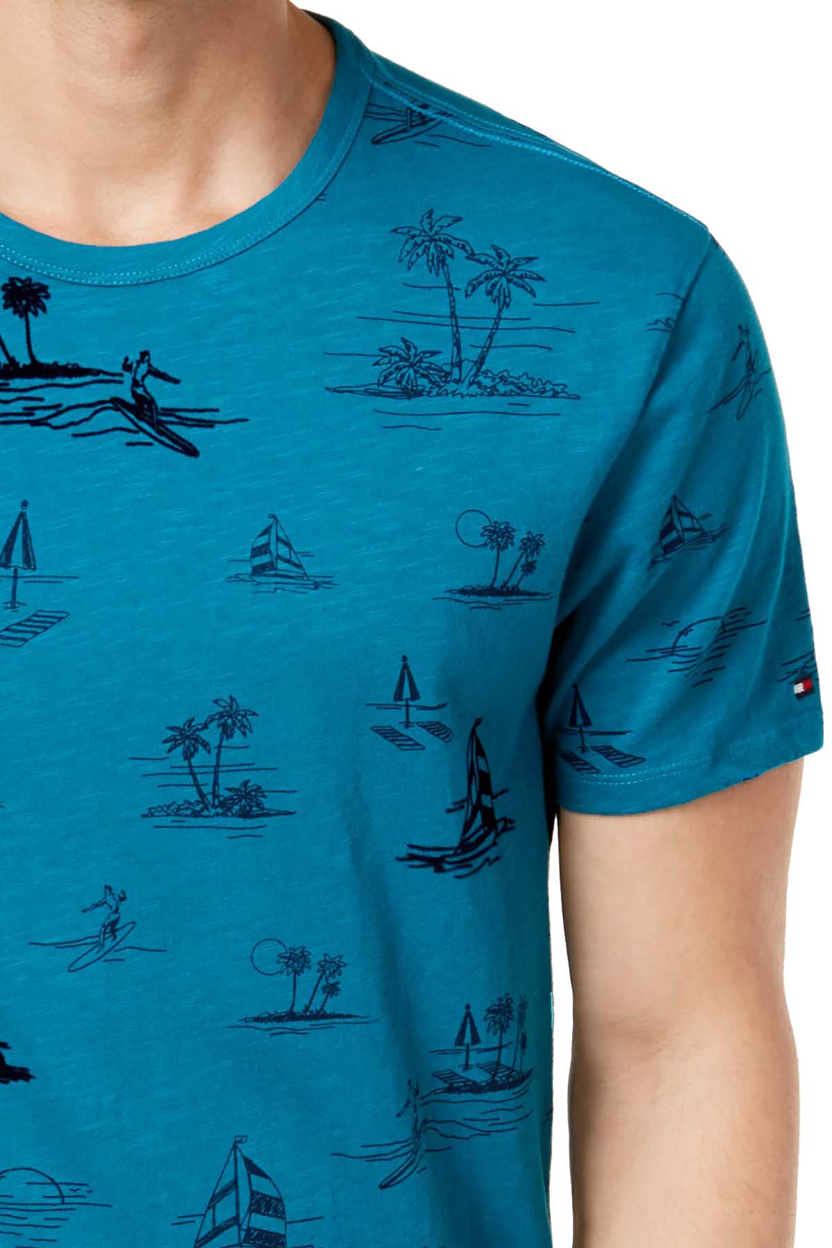 Tommy Hilfiger Ocean Depths Kahuna Graphic Print T-Shirt