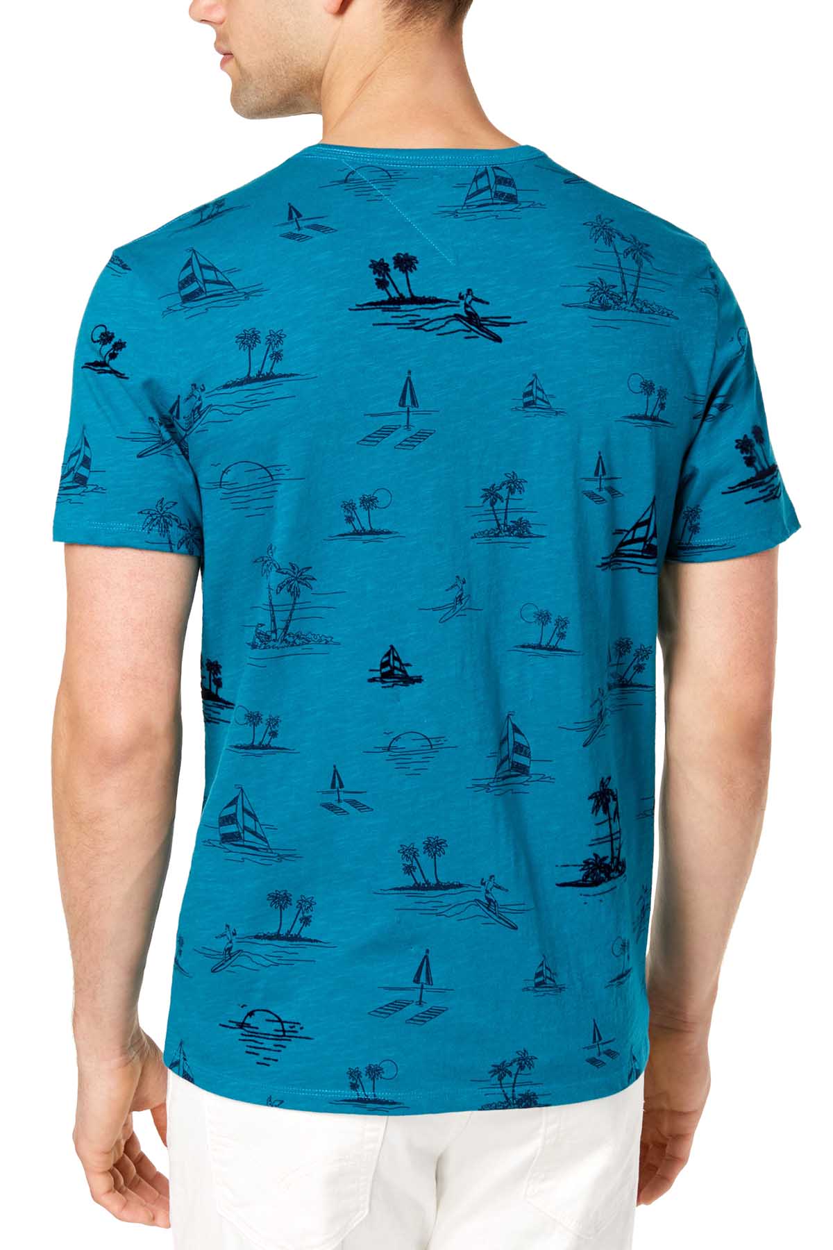 Tommy Hilfiger Ocean Depths Kahuna Graphic Print T-Shirt