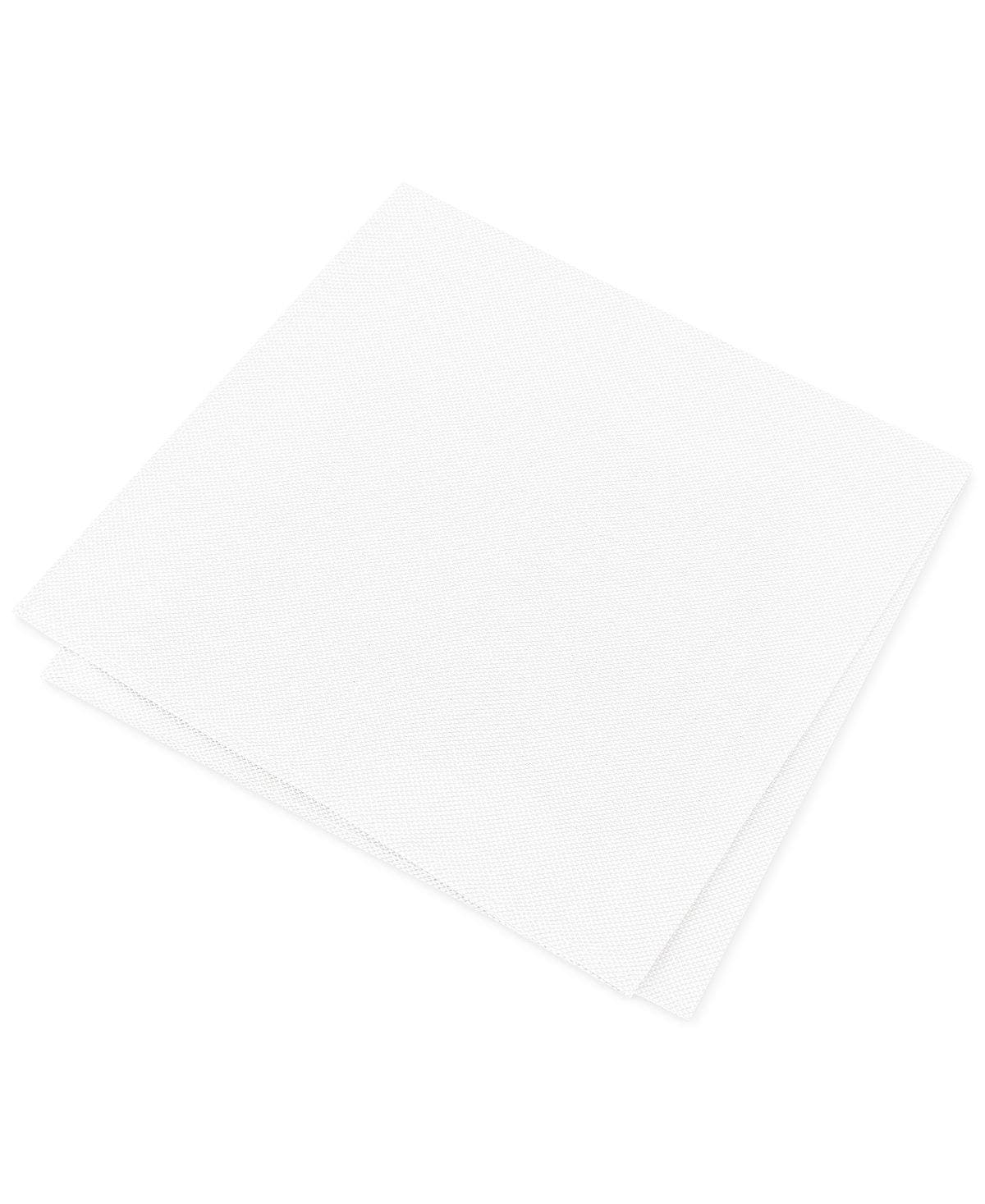 Tommy Hilfiger Oxford Solid Pocket Square White