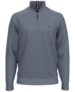 Tommy Hilfiger Quarter-zip Sweater Captains Blue Heather thumbnail 1