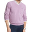 Tommy Hilfiger Signature Regular-fit Solid V-neck Sweater African Violet