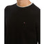 Tommy Hilfiger Signature Solid Crew Neck Sweater Deep Black
