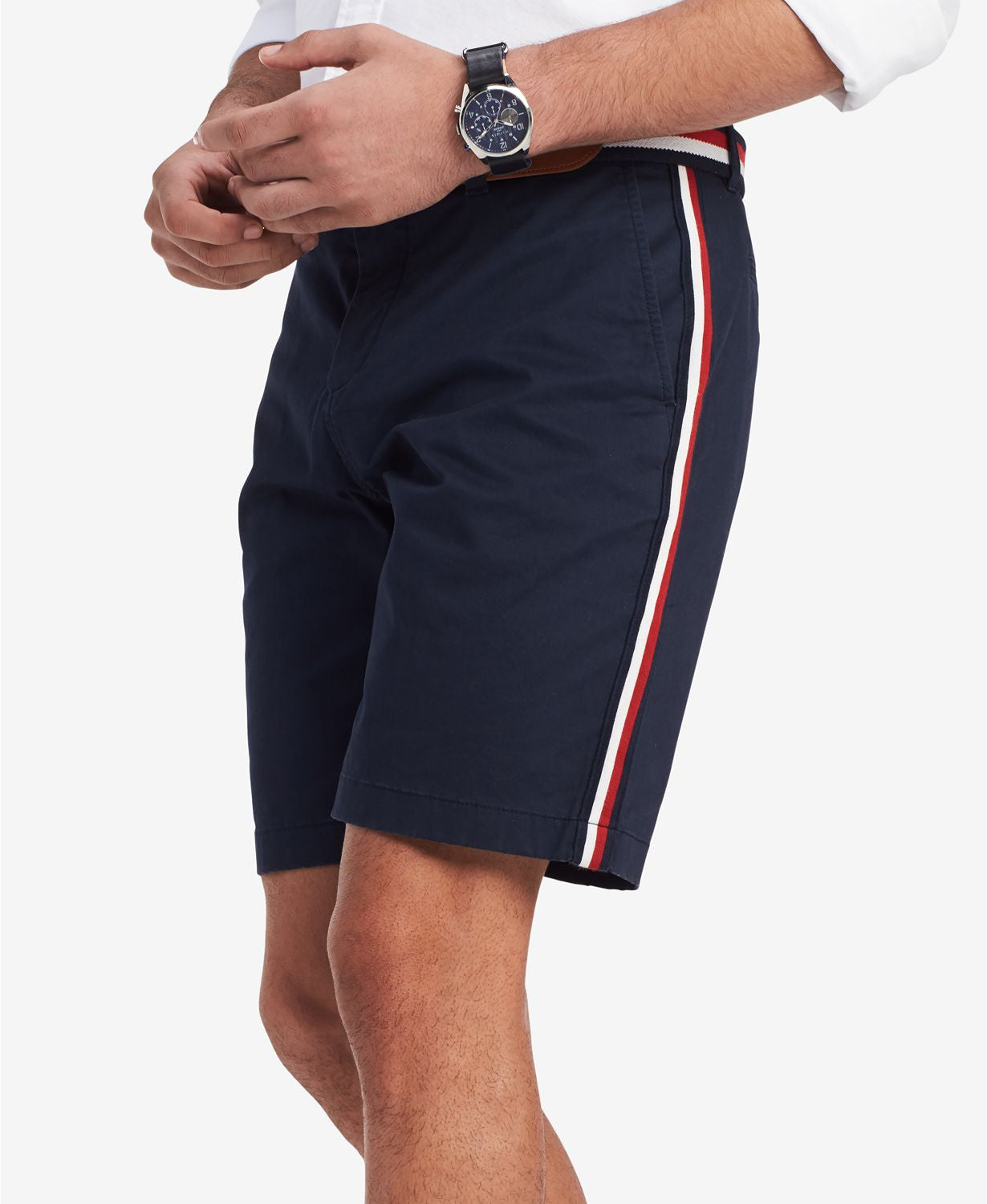 Tommy Hilfiger Signature Stripe Shorts  Navy Blazer