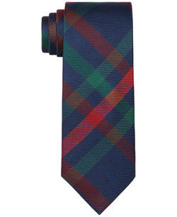 Tommy Hilfiger Slim Lux Bold Tie Burgundy thumbnail 1