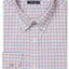 Tommy Hilfiger Slim-fit Non-iron Th Flex Performance Stretch Check Dress Shirt Raspberry