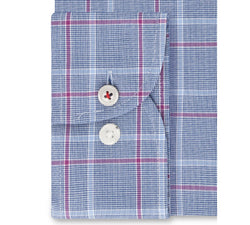 Tommy Hilfiger Slim-fit Performance Stretch Check Dress Shirt English Violet thumbnail 2